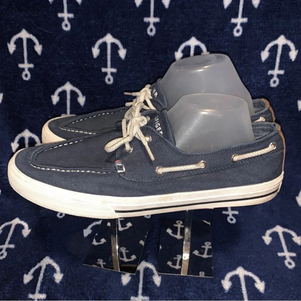 Tommy Hilfiger Tmphilo navy blue boat shoes